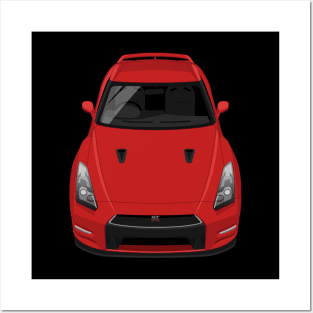 GTR R35 2007-2016 - Red Posters and Art